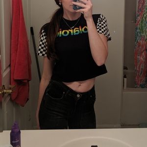 Polaroid croptop
